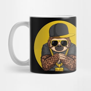 Sloth hiphop character Mug